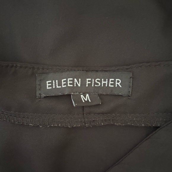 Eileen Fisher V Neck Button Up Blouse - Picture 5 of 5